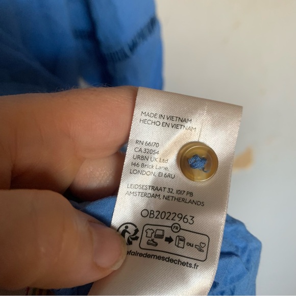 Anthropologie The Bettina Tiered Mini Shirt Dress by Maeve Linen Edition - Picture 8 of 13